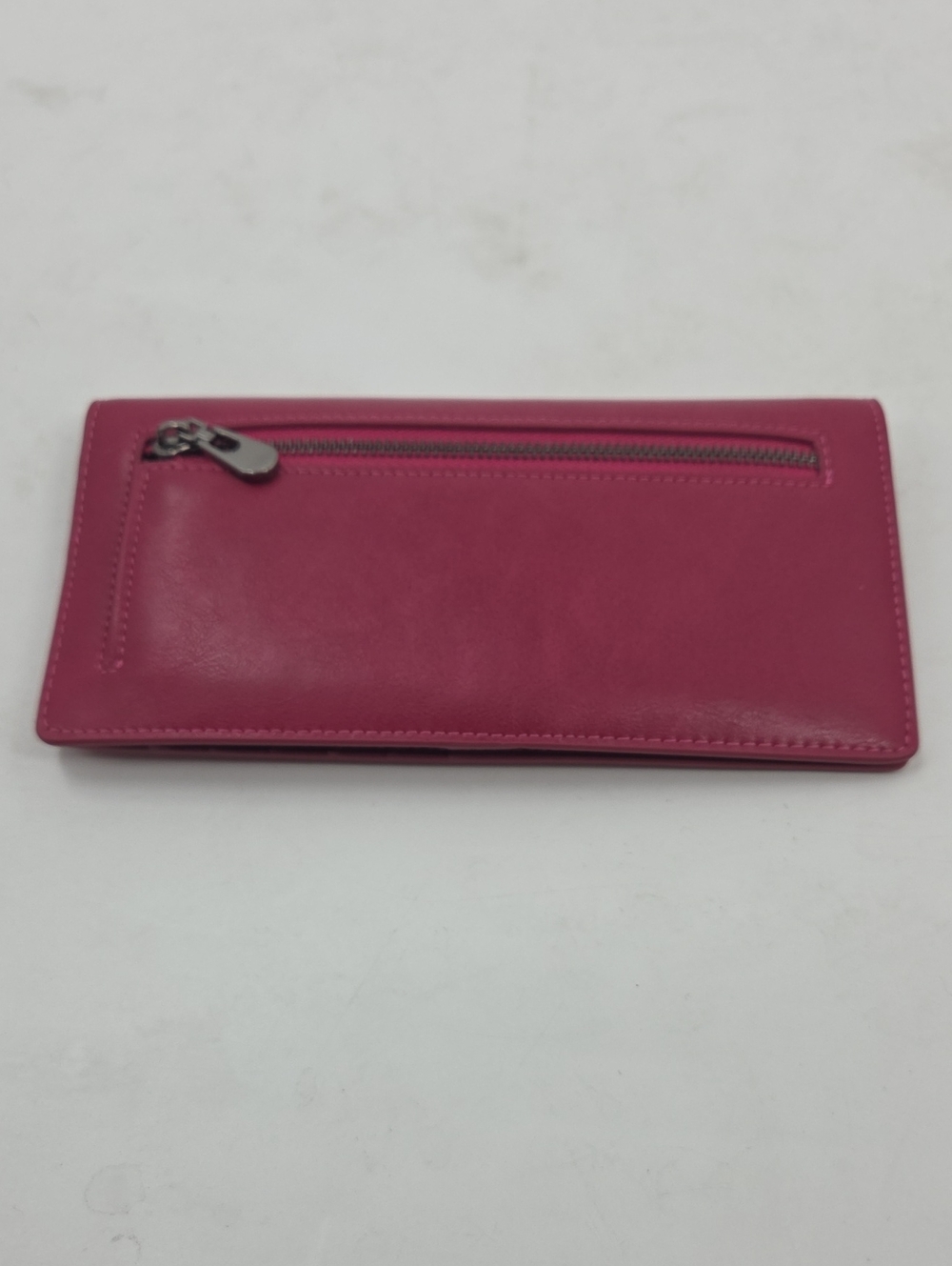 Slim RFID blocking Wallet in Raspberry Pink - Picture 8 of 16